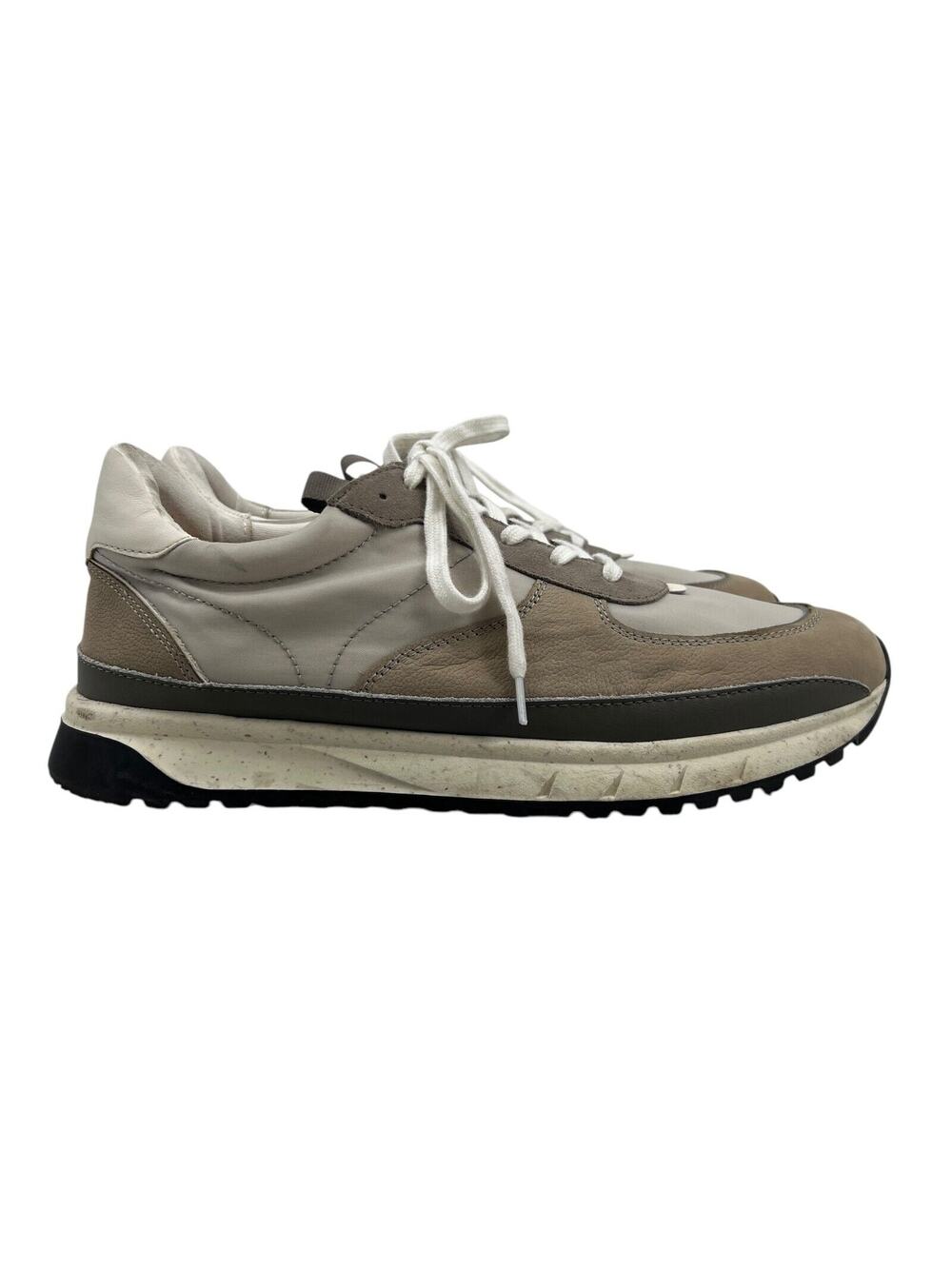 Madewell Mens 11 Sneakers Doeskin Gray Kickoff Trainer Lace Up Shoes Low‎ NE657